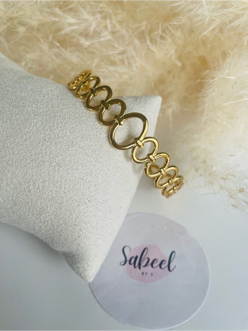 Adjustable Bangle | Stainless Steel | Bracelet Jonc
